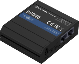 Teltonika RUT240 | Nfinite IT Solutions Services Inc. Ensure reliable and secure internet connectivity with Teltonika RUT240 - The advanced 4G LTE router for industrial and enterprise applications, optimized for high-performance, remote management, and failover redundancy